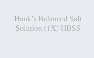 Hank’s Balanced Salt Solution (1X) HBSS